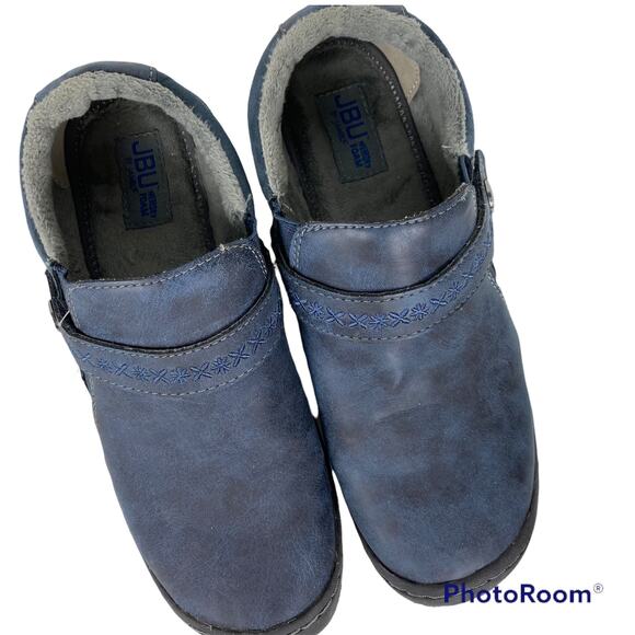 JBU by Jambu Blakely Encore Embroidered Comfort Shoes Plush Lined Memory Foam - Picture 5 of 11